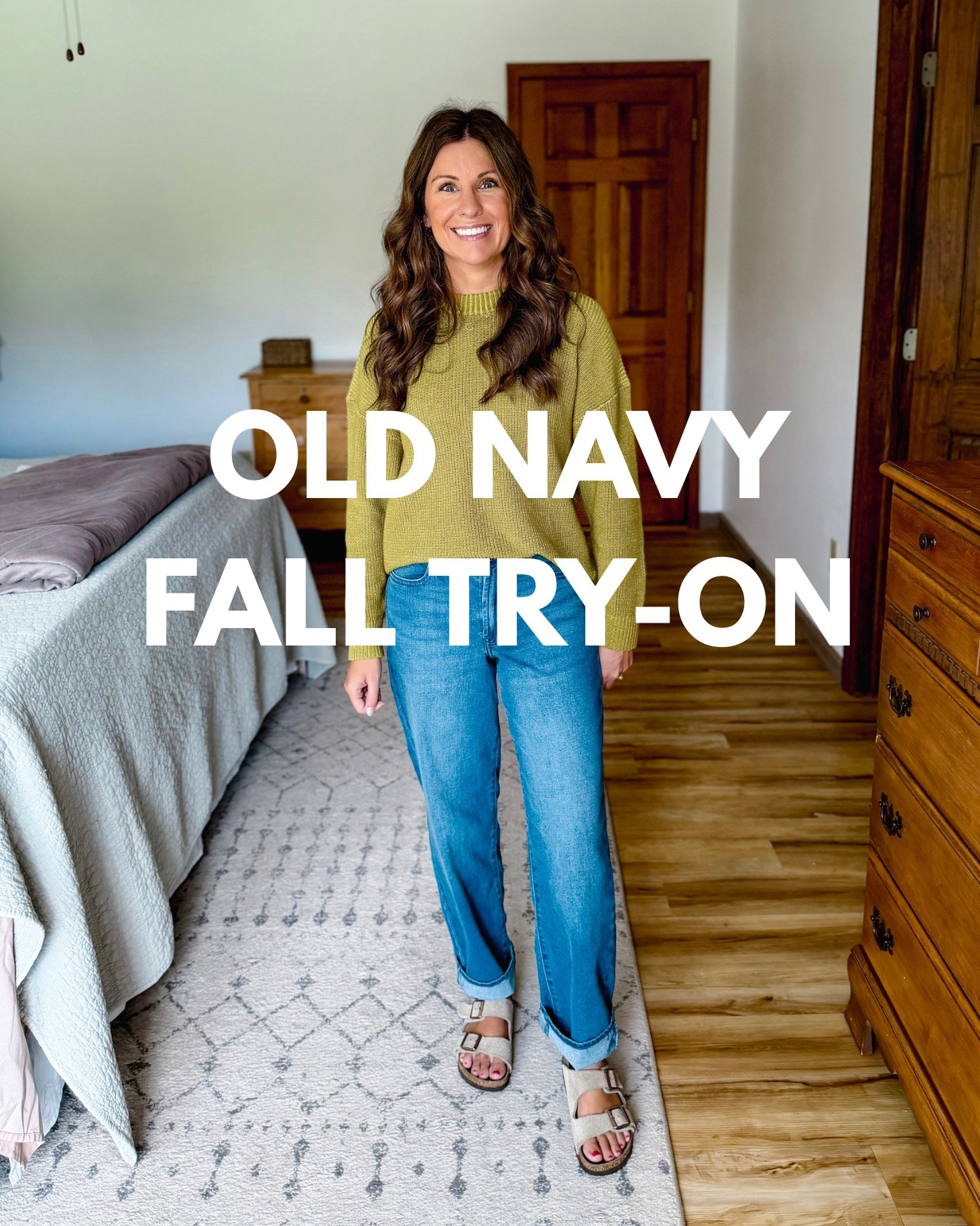 ✨OLD NAVY FALL TRY ON✨

ruffle waffle tee—small (denim shorts are linked from American Eagle—size 24)
Denim mini wrap skirt—xs petite 
Green sweater-small petite 
Wow loose jeans—00 short (returning!)
Brown tank-small 
Green tee—xs
Wow baggy wide leg jeans—00 short
Grey ribbed tee-small

My Birkenstock sandals are size 36

#LTKPetite #LTKSeasonal #LTKgrwm