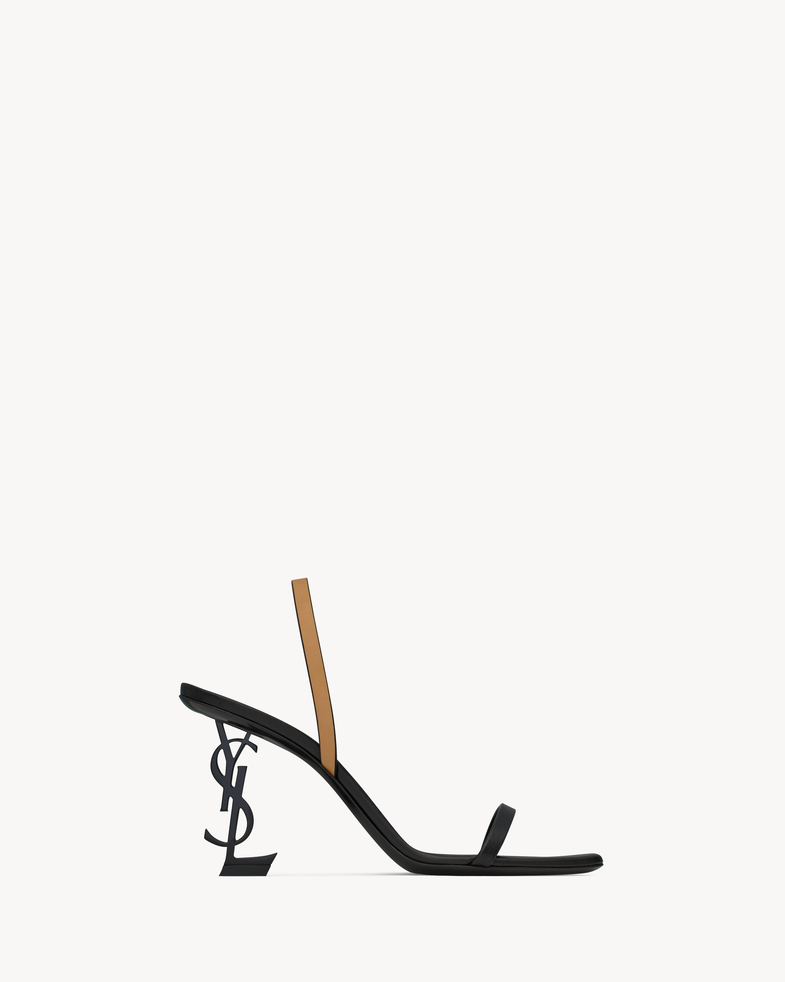 OPYUM slingback sandals in smooth leather | Saint Laurent Inc. (Global)