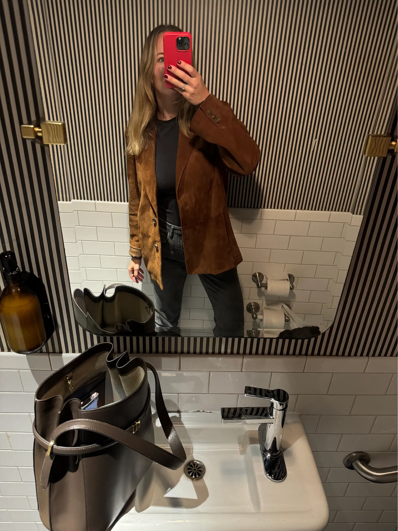 Another outfit styling this suede blazer; wore to dinner with Keith at L’Artusi 

#LTKStyleTip