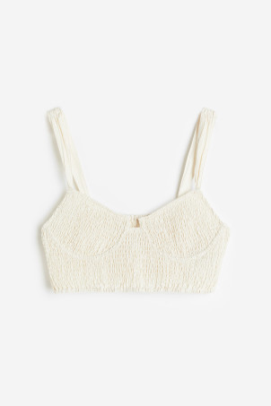 Rhinestone-strap Crop Top | H&M (US + CA)