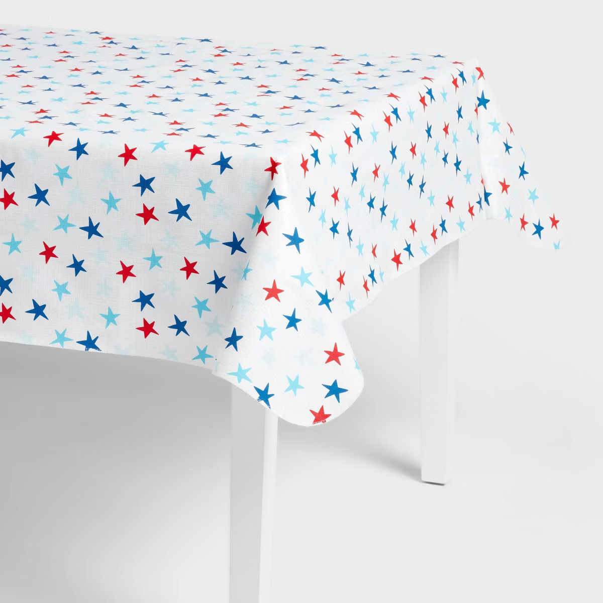 84"x60" Star Tablecloth Red/White/Blue - Sun Squad™ | Target