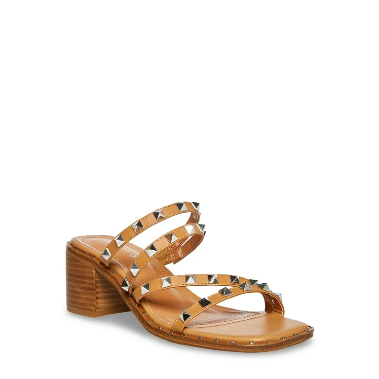 Madden Girl Women's Roam Studded Block Heel City Sandal | Walmart (US)