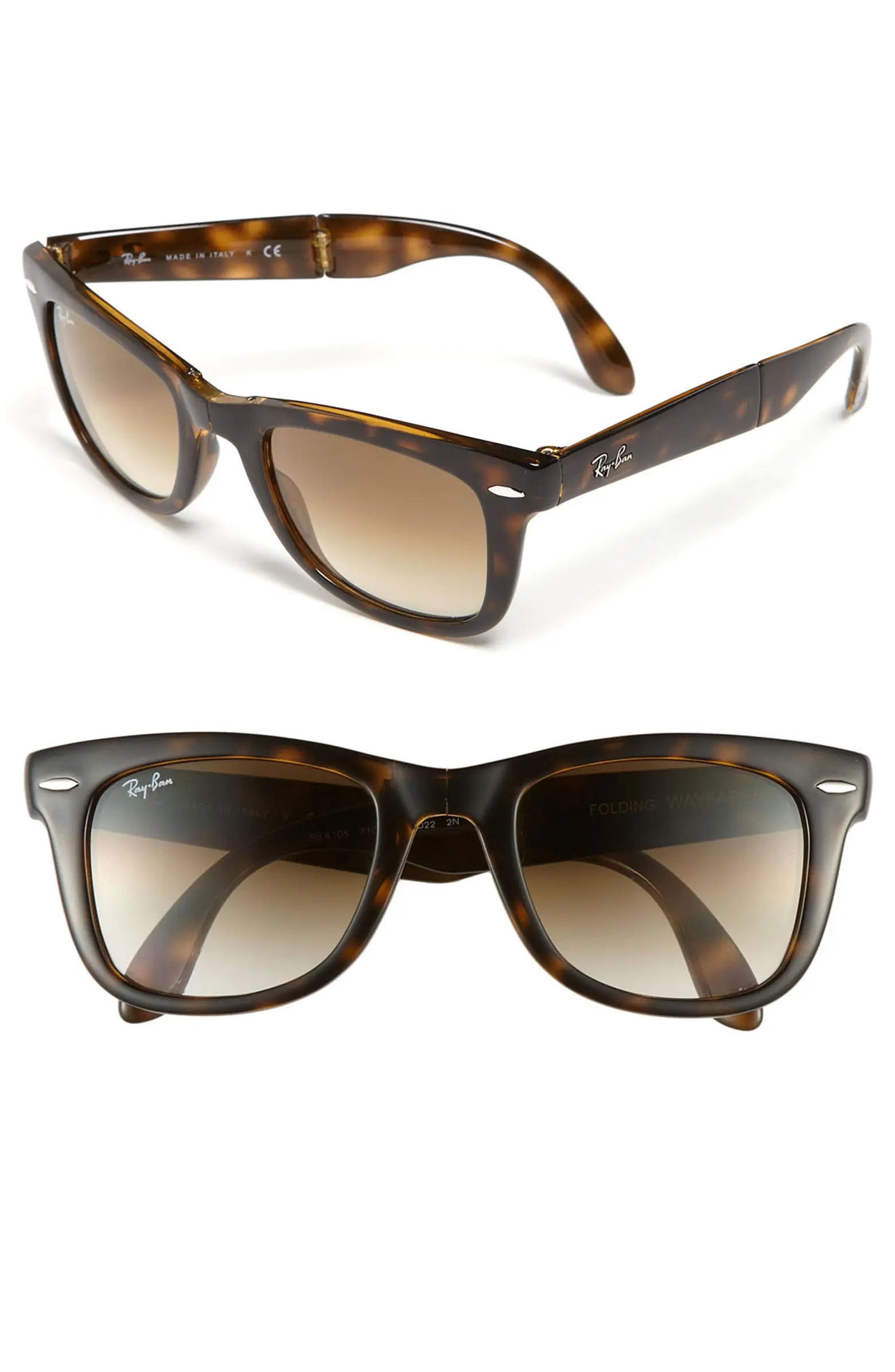 Ray-Ban Wayfarer 50mm Folding Sunglasses | Nordstrom | Nordstrom