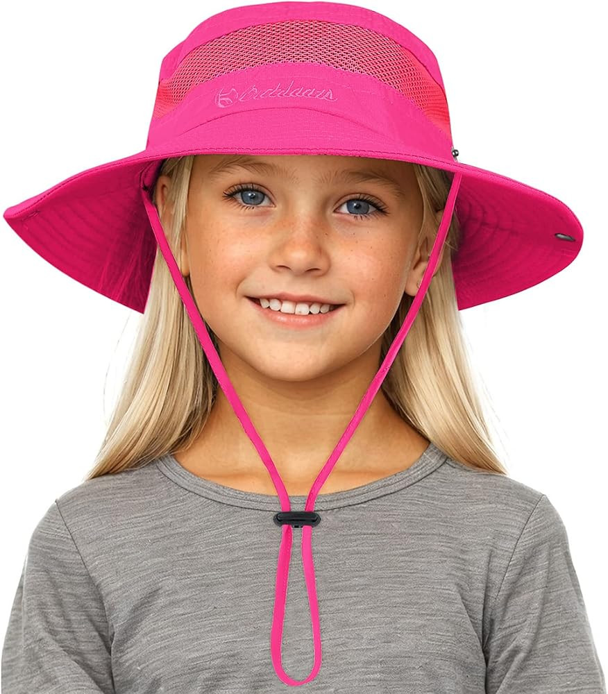 Century Star Outdoor Kids Sun Hat Boys Sun Hat Girls Beach Hat UPF 50+ Kids Bucket Hat Wide Brim ... | Amazon (US)