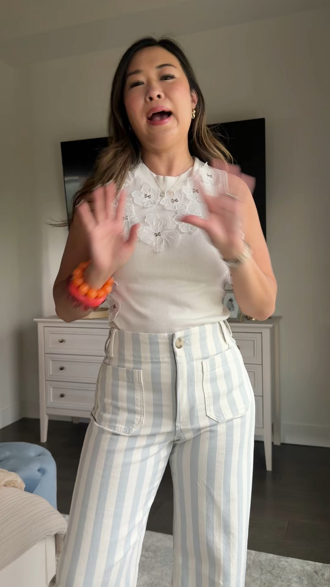 Anthropologie Sale!
Use code SANDY20 for 20% off $100+!

Floral Tank: Small
Striped Pants: 29S

#LTKootd #LTKSeasonal #LTKSaleAlert