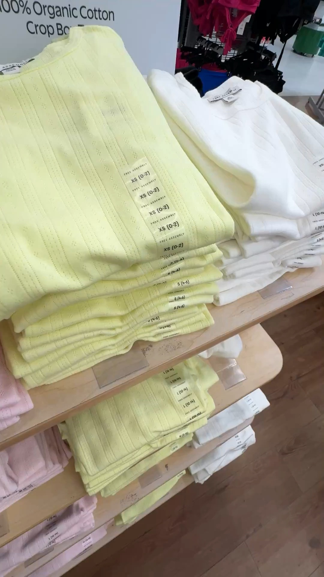 The perfect pointelle tee from Walmart! 

#LTKootd