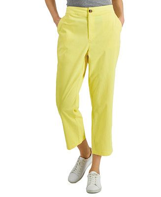 Style & Co Chino Ankle Pants, Created for Macy's & Reviews - Pants & Capris - Women - Macy's | Macys (US)