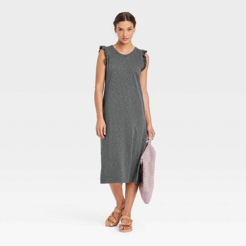 Women's Ruffle Tank Dress - Universal Thread™ | Target