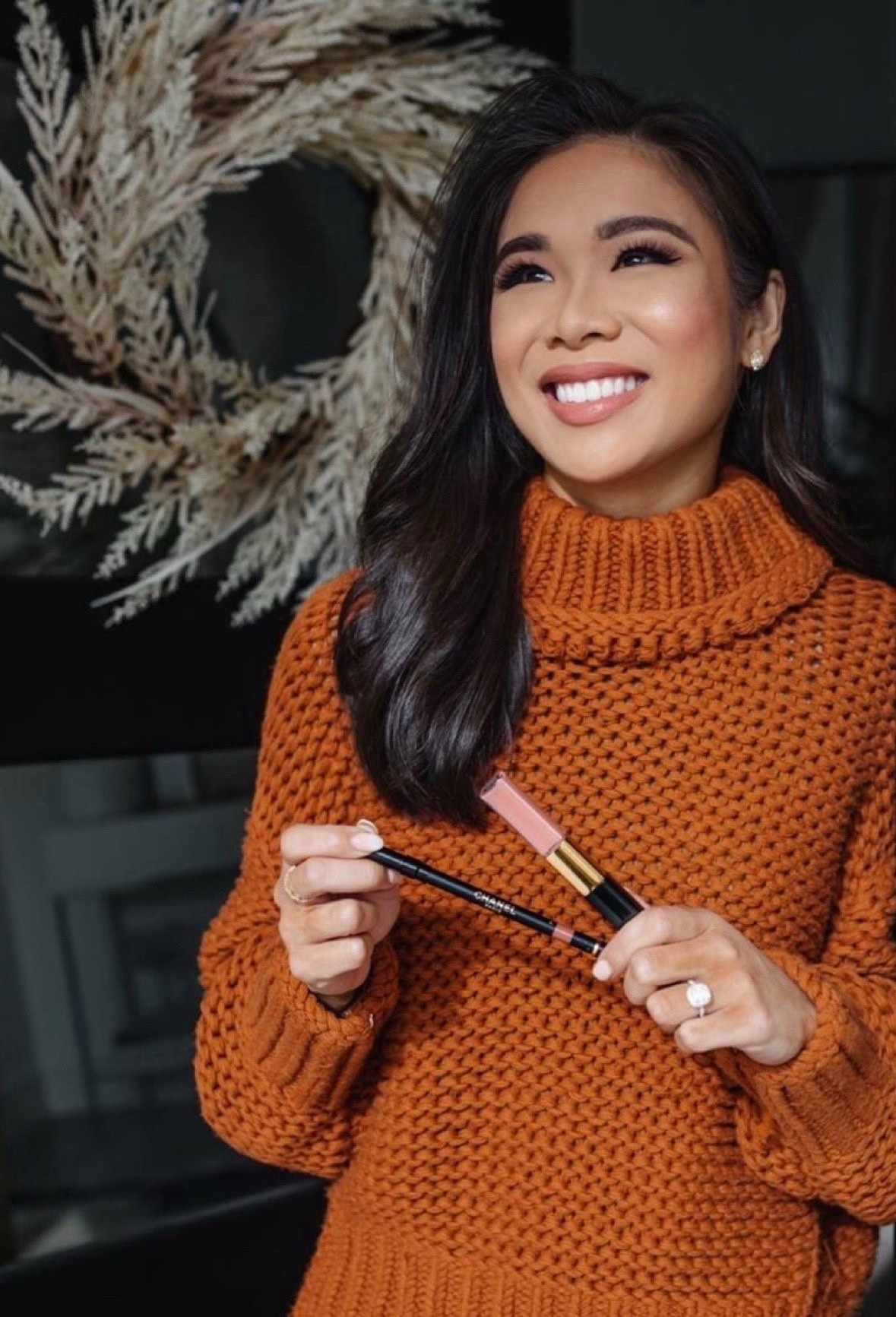 lip combo I am loving! This is a rose-y nude and it lasts a couple of hours, too! Liner is shade 162 and the liquid lipstick is in the shade merry rose. I always line and then fill in my lips before applying my lip color.

#LTKBeauty