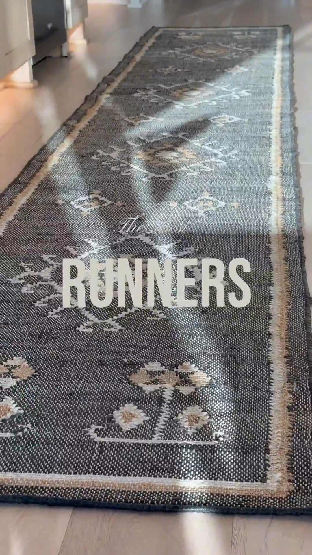 I am obsessed with these gorgeous runners! Let me know which one is your favorite 1,2,3, or 4th option. I added rug grippers to the corners to keep the rug in place. A rug mat is also perfect to keep the rug from sliding 🤎#LTKStyleTip



#LTKHome #LTKSaleAlert