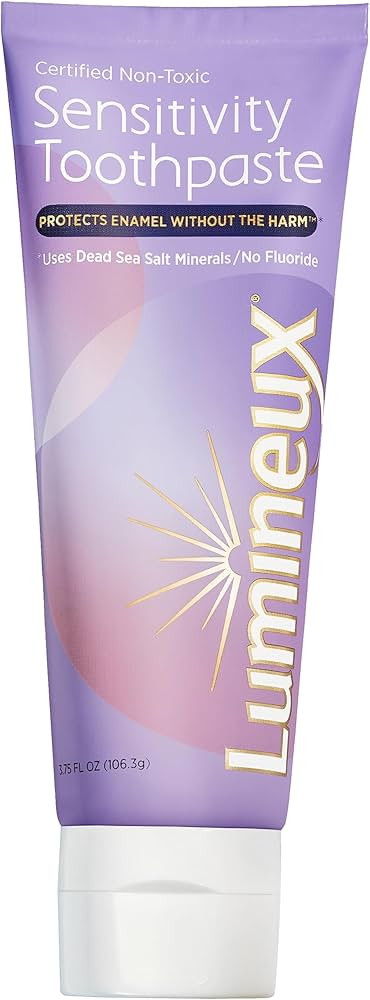 Lumineux Sensitivity Toothpaste - Fluoride Free, Certified Non-Toxic - NO Artificial Flavors, Col... | Amazon (US)