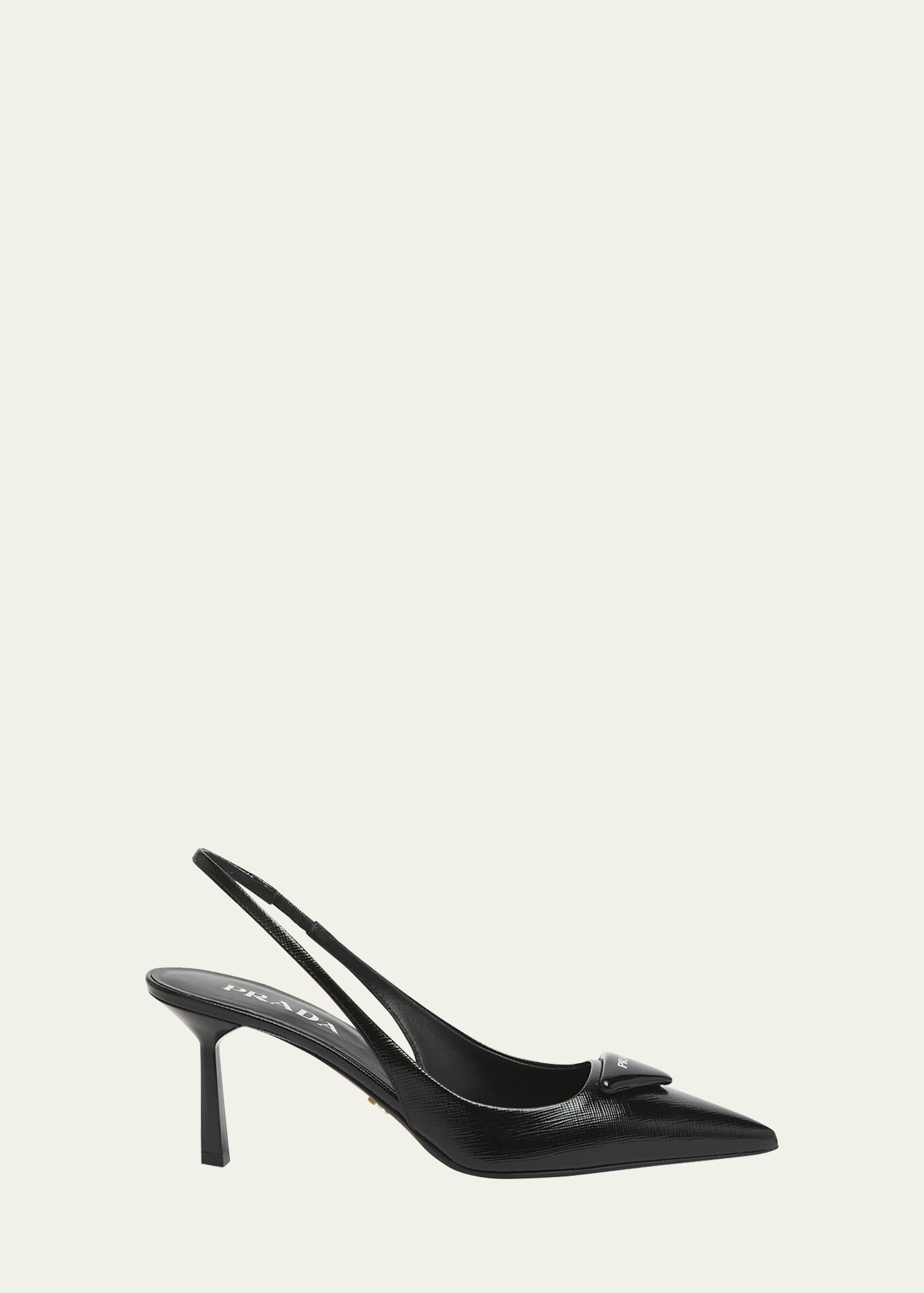 Prada Vernice Leather Slingback Pumps | Bergdorf Goodman
