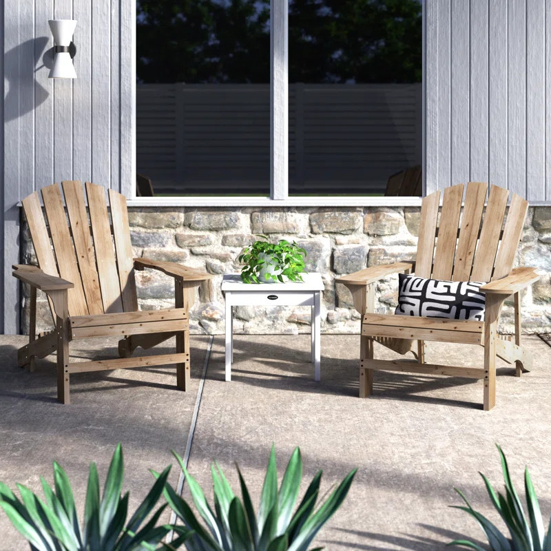 Peggy Solid Wood Adirondack Chair | Wayfair North America