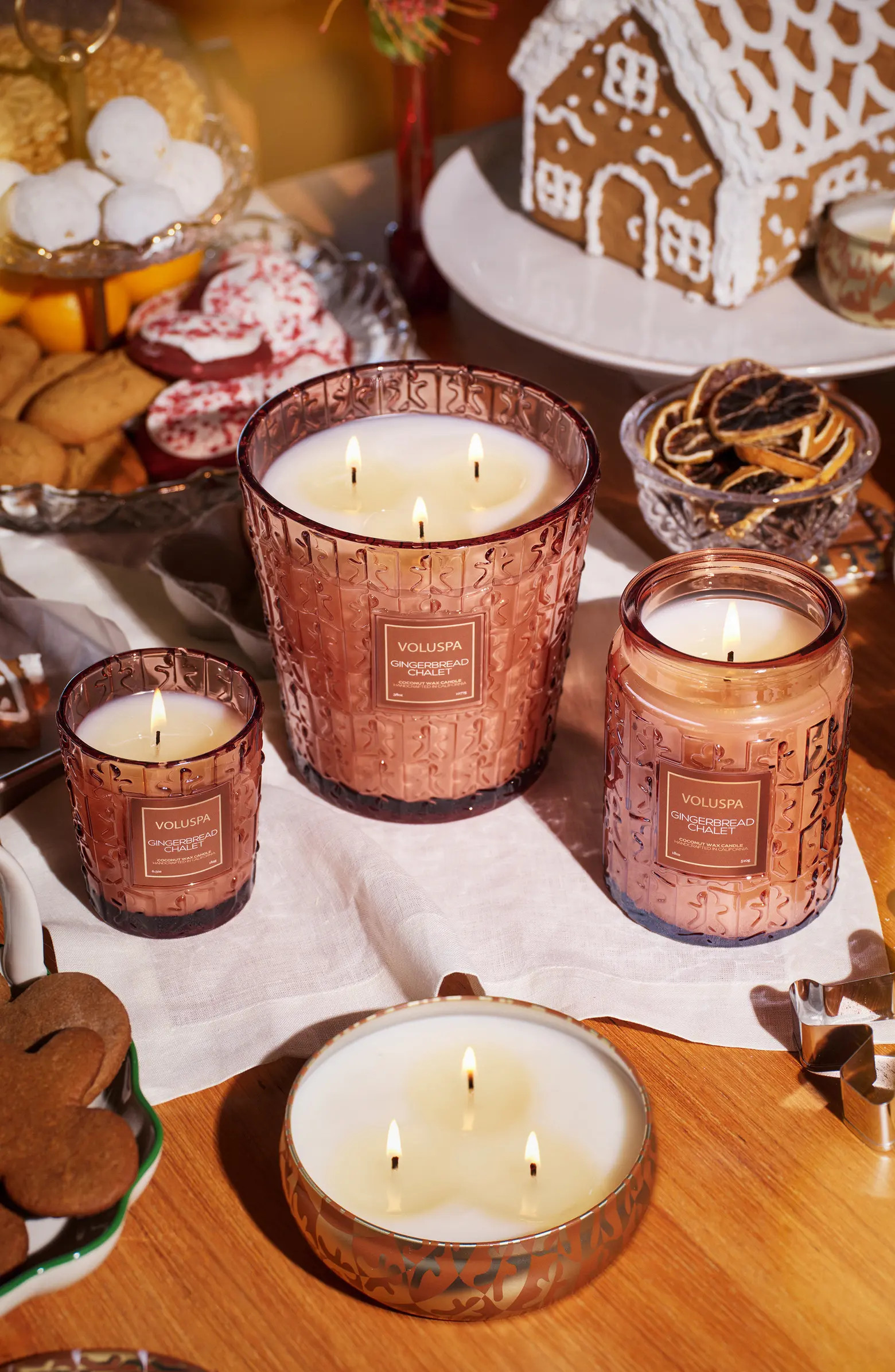 Voluspa Gingerbread Chalet Large Jar Candle | Nordstrom | Nordstrom