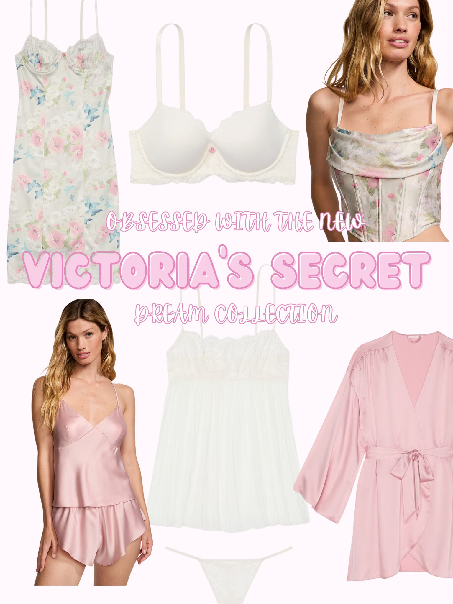 Shop the new VS dream collection. Very feminine, girly, coquette 💕🫶🏻

#LTKFindsUnder50 #LTKFindsUnder100