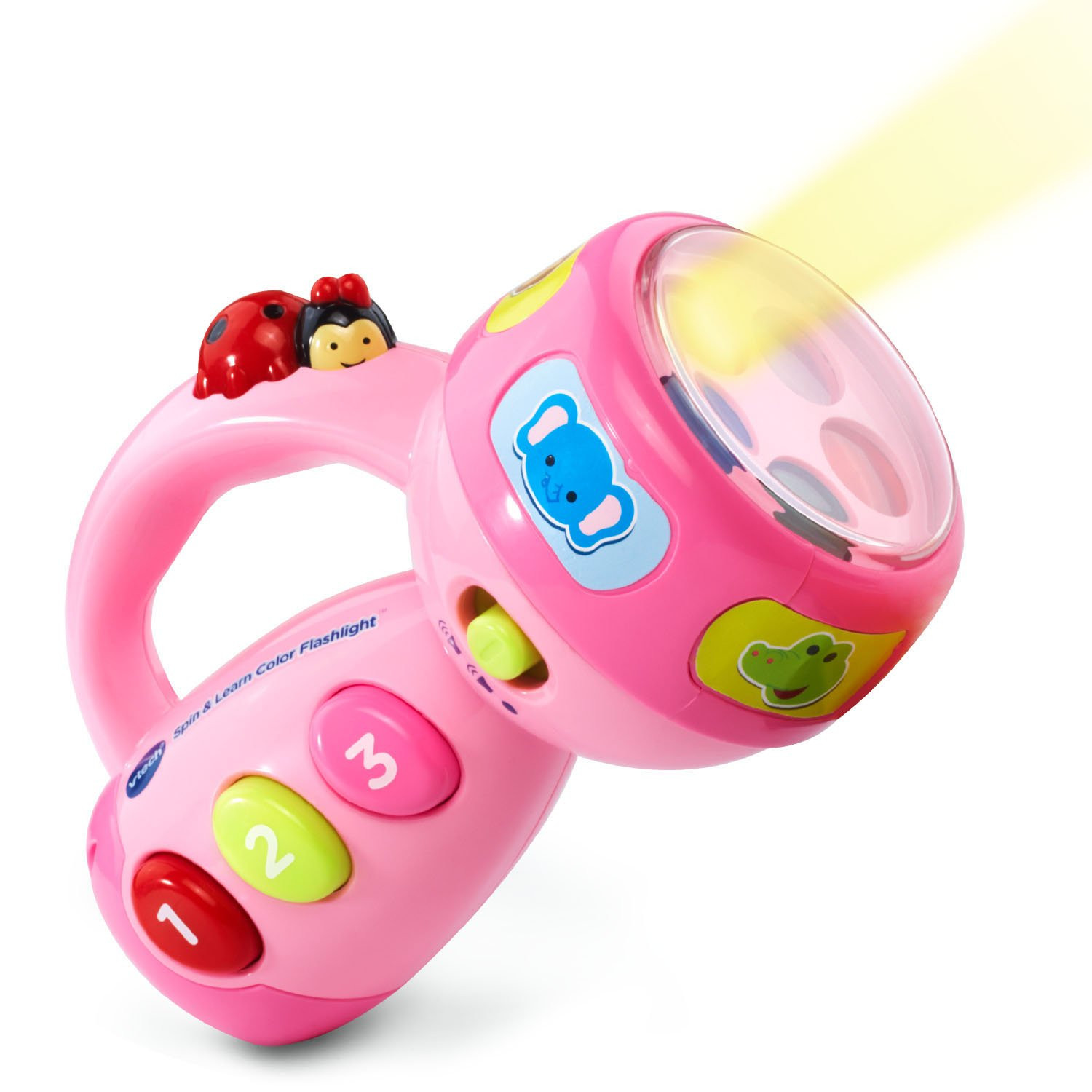 VTech Spin and Learn Color Flashlight, Pink | Amazon (US)