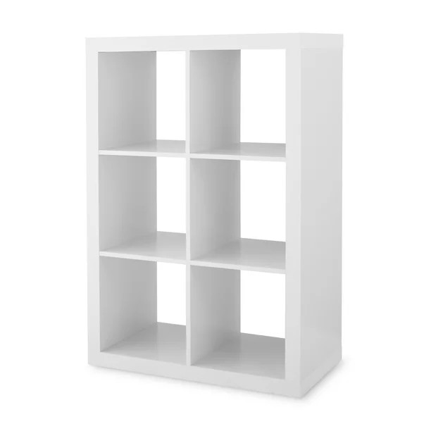 Better Homes & Gardens 6-Cube Storage Organizer, White - Walmart.com | Walmart (US)
