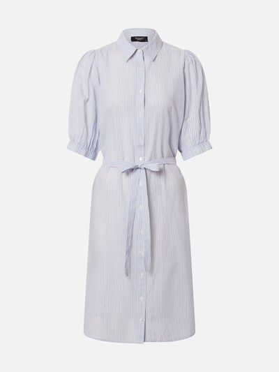 SISTERS POINT Kleid 'ILINA' in Weiß / Rauchblau | ABOUT YOU (DE)