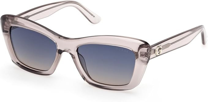 Guess GU00195 20W shiny grey 52/17/140 WOMAN Sunglasses | Amazon (US)