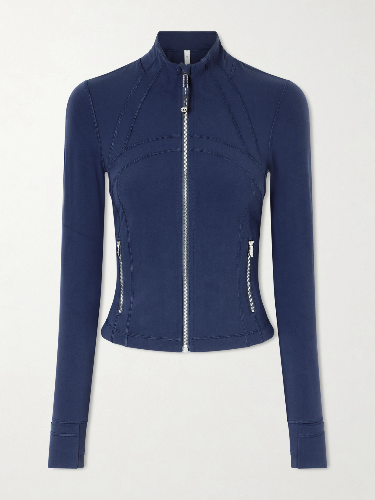 lululemon - Define Cropped Nulu Jacket - Blue | NET-A-PORTER (US)