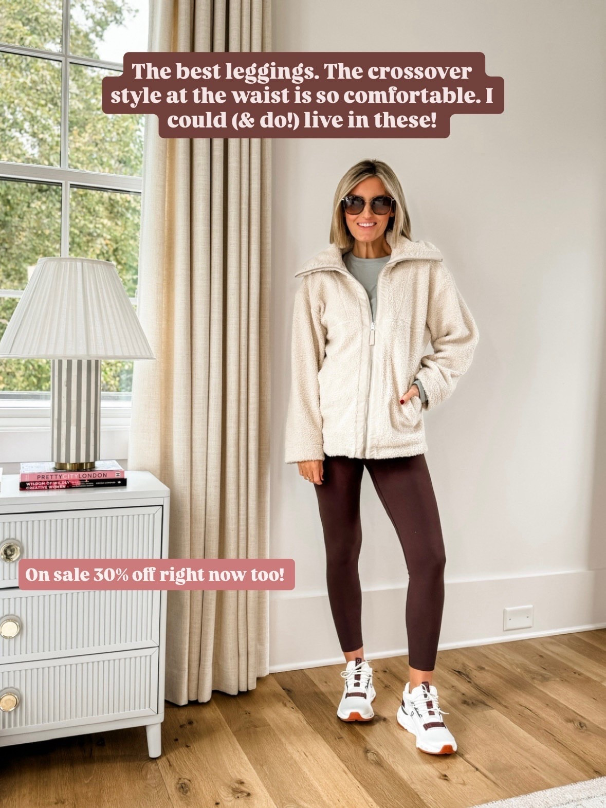 Brown leggings have been my favorite this past fall & winter! I love these from Target! Currently on sale & we’re really comfortable with the bump! Wearing M in leggings!

Loverly Grey, leggings, athleisure, activewear, brown leggings, winter outfit 

#LTKSaleAlert #LTKActive