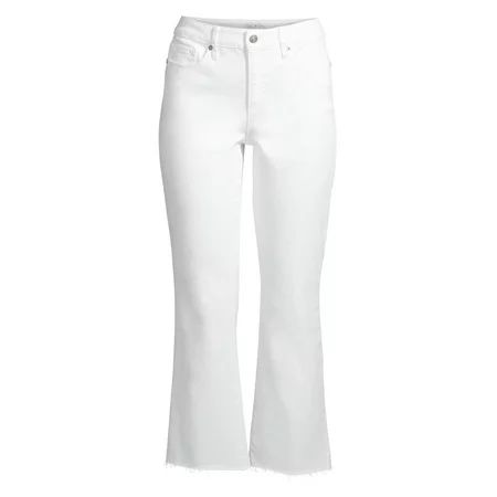 Sofia Jeans by Sofia Vergara Mayra High Waist Crop Kick Flare Jeans, Women's | Walmart (US)