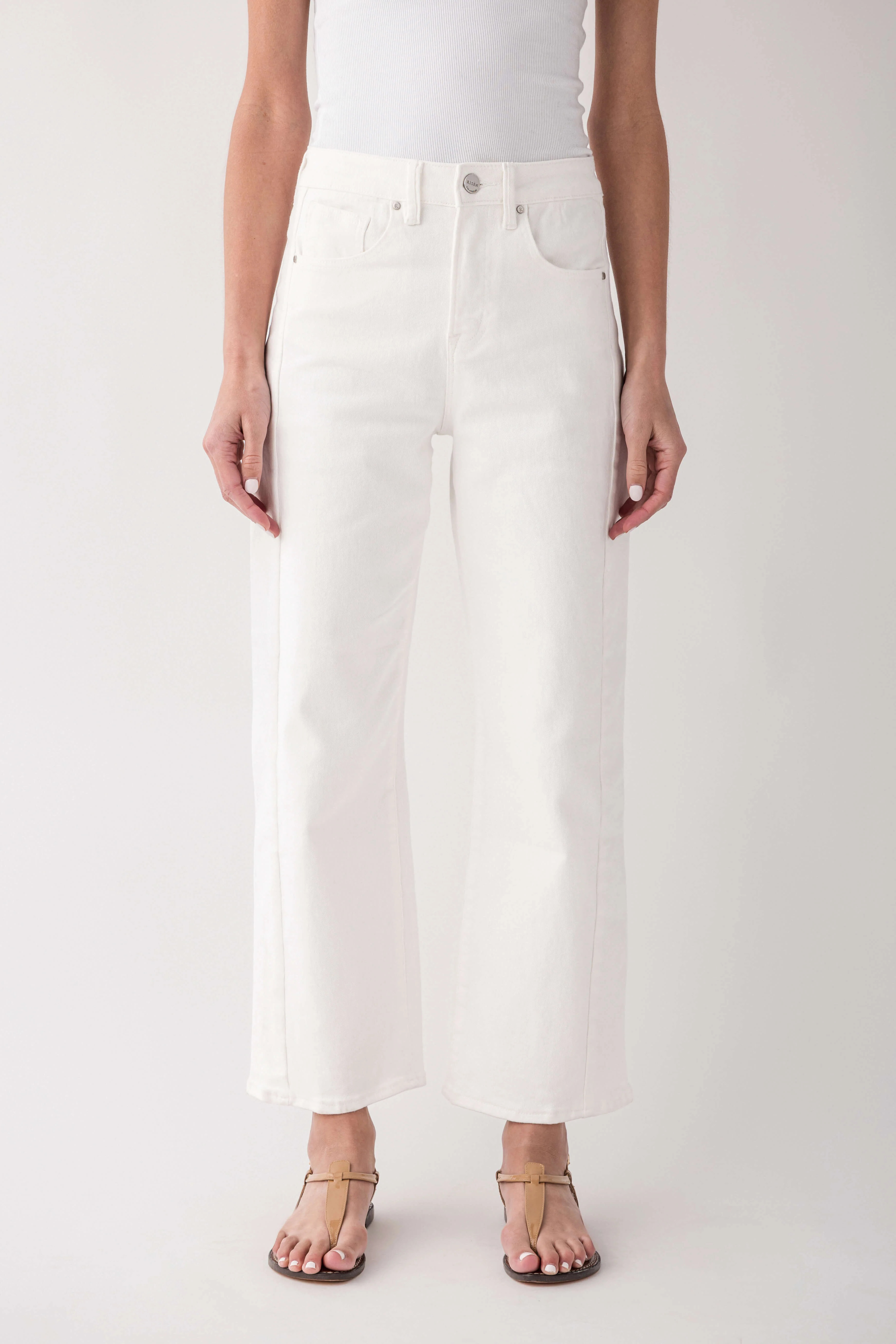 Risen Wren High Rise Barrel Jeans | Social Threads