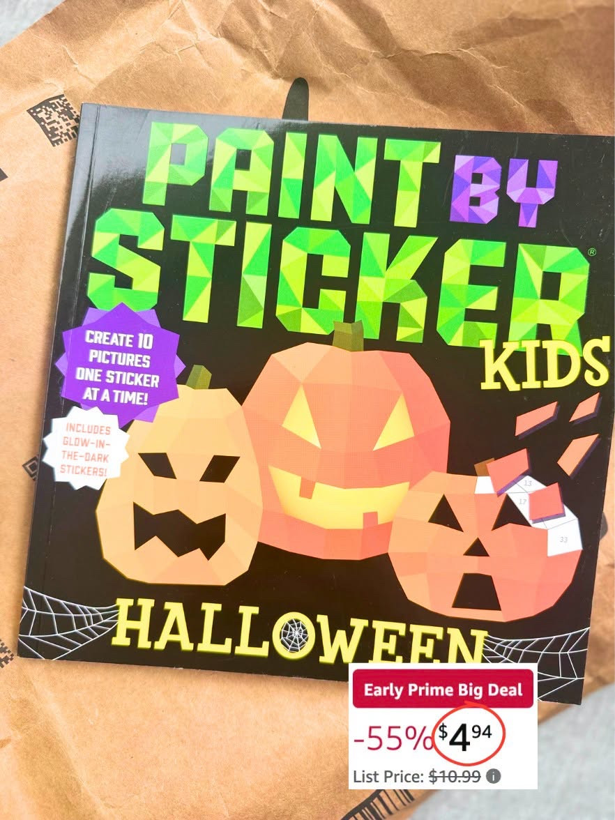 Paint by stickers for kids!

#LTKSeasonal #LTKSaleAlert