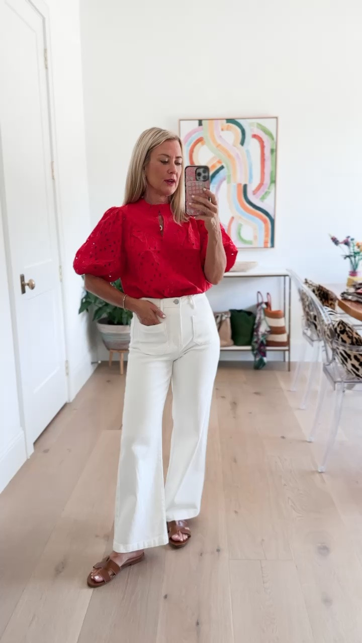 One of the tops in my closet I reach for constantly! It comes in multiple colors and has the cutest, most flattering fit.
Size: small

#LTKOver40 #LTKSeasonal #LTKootd
