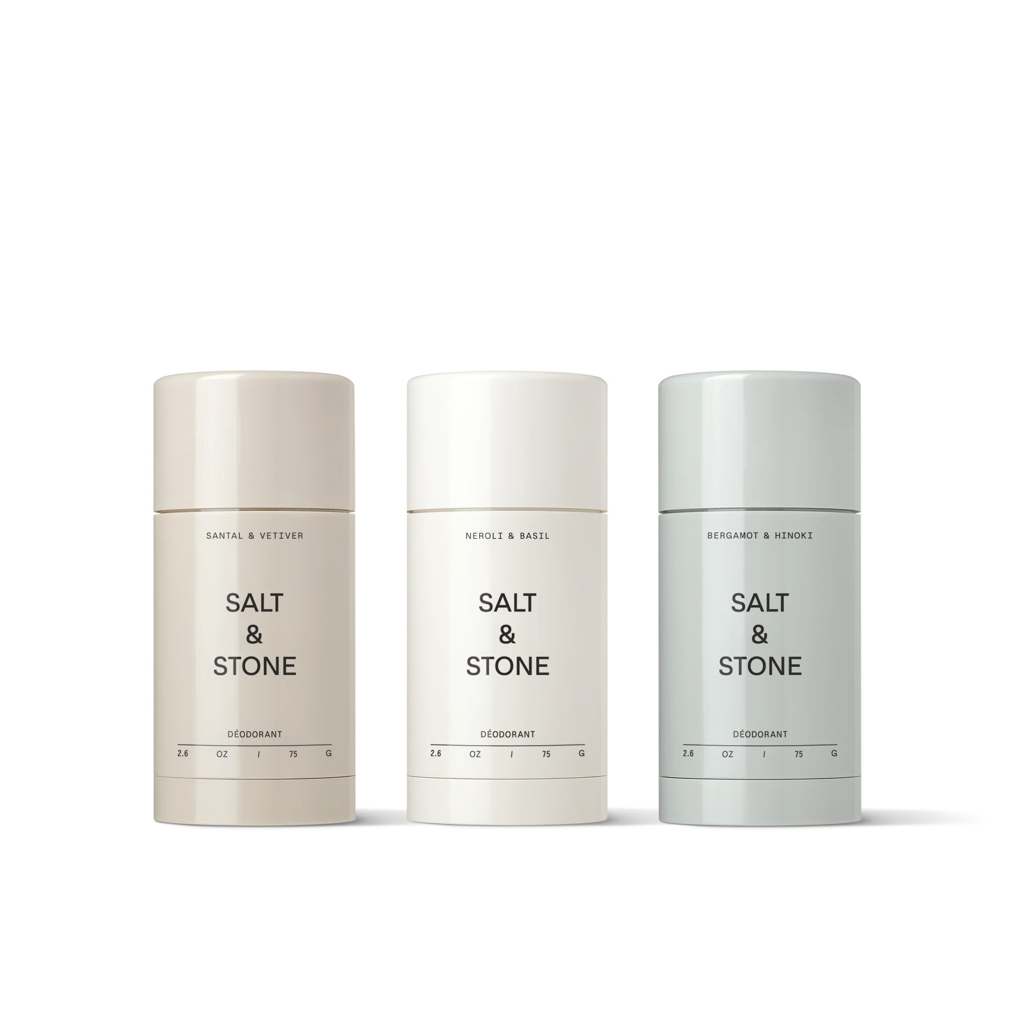 Deodorant Trio | Salt & Stone
