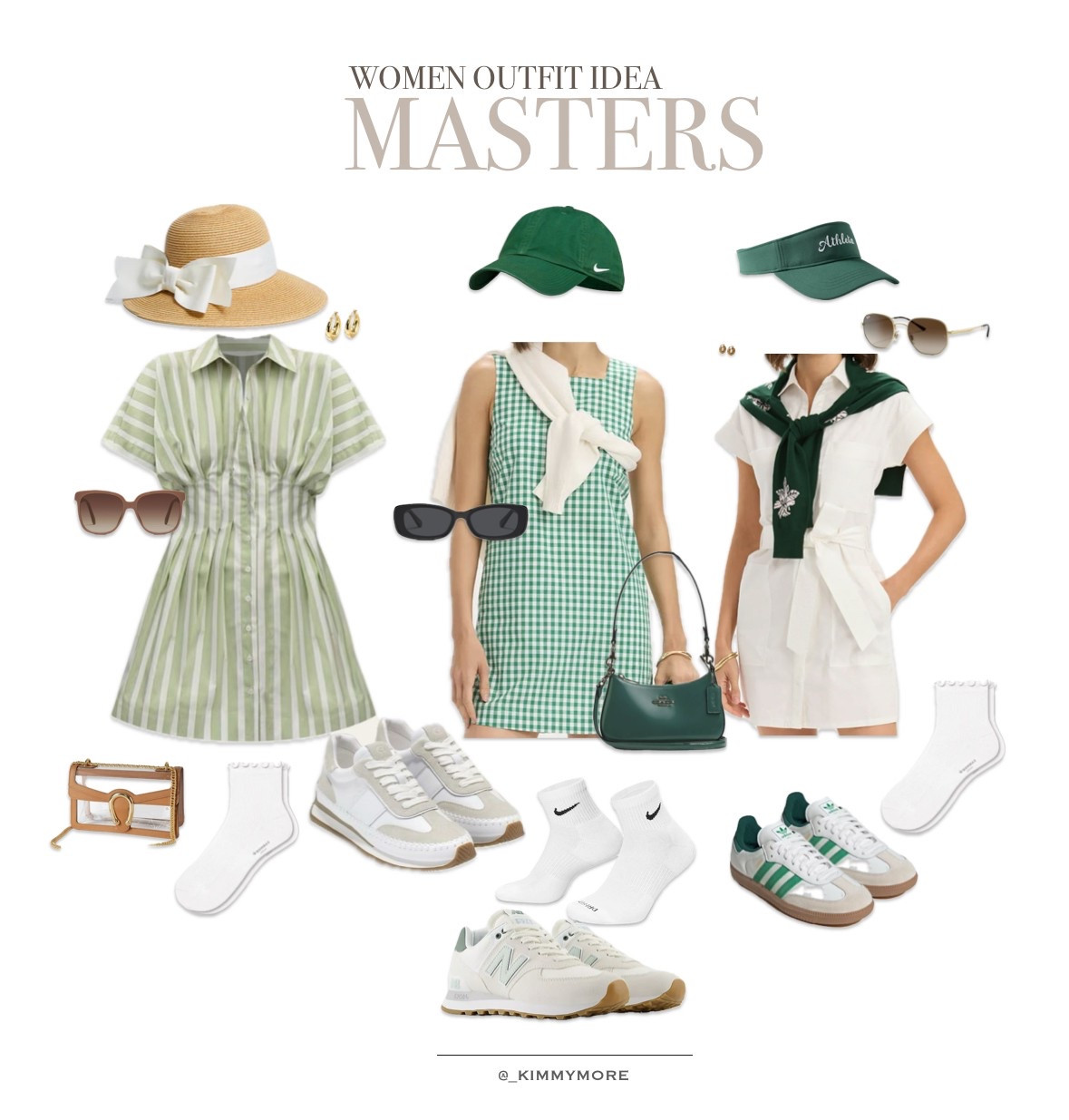 Masters Women’s Outfit Ideas | Preppy Spring Golf Style

Headed to Augusta or hosting a Masters watch party? These women’s outfit ideas are perfect for the green. Think gingham, tennis-core, and comfy sneakers with a touch of Southern charm. I’ve styled 3 screen-worthy looks that are comfy, chic, and golf-course ready—perfect for spring days, sporting events, or casual brunches.

Shop the full look on my LTK
Outfits include brands like New Balance, Adidas, Hill House, and more!

#MastersOutfit #GolfStyle #PreppyOutfit #SpringOutfits2025 #WomensGolfStyle #MastersStyle #SouthernStyle #GinghamDress #TennisCore #CasualSpringLooks #LTKSpringStyle #LTKOutfits #LTKFashion #KimmyMoreStyle #MastersWeekend #PreppyChic


#LTKSeasonal #LTKFestival #LTKStyleTip