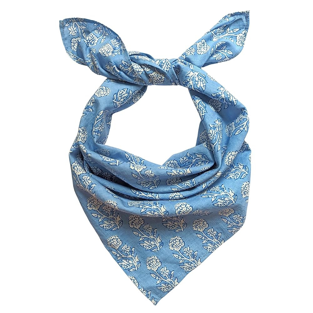 AVKA Studio 100% Cotton Bandanas/Handkerchief for Women, 20X20 In, 2 pack | Amazon (US)