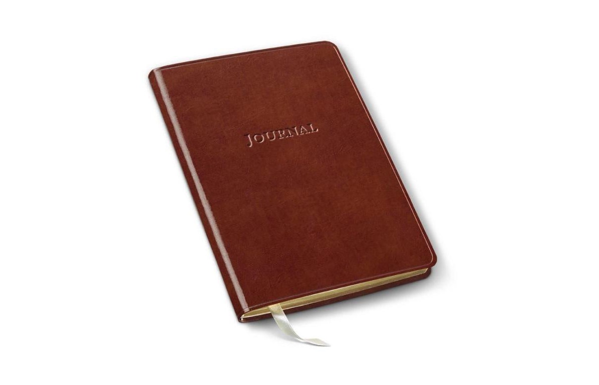 Brown Bonded Leather Journal 6X8 by Gallery Leather | Macy's