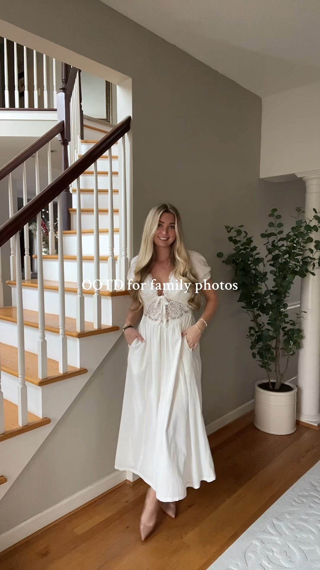 OOTD for family photos! 
Family photo outfits 
Free people 
White maxi dress 


#LTKSeasonal #LTKootd #LTKFindsUnder100