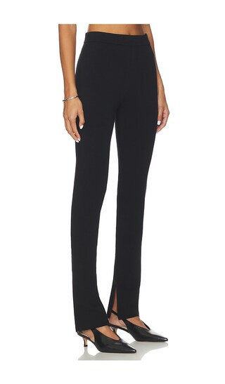 EAVES Aashna Zip Pant in Black. - size S | Revolve Clothing (Global)