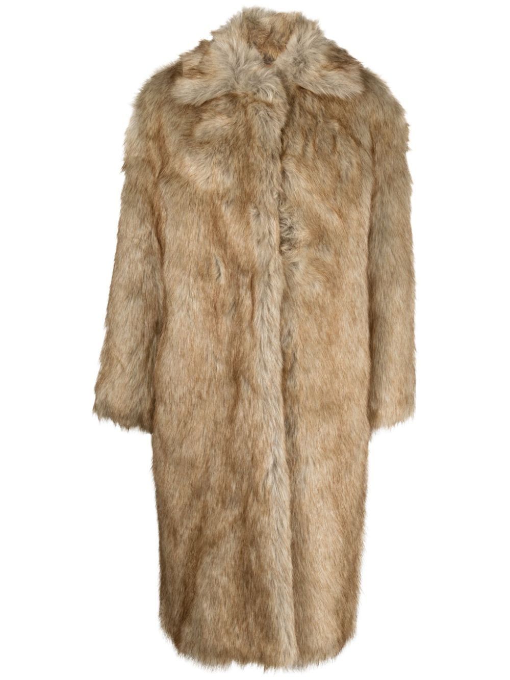 TOTEME faux-fur Coat - Farfetch | Farfetch Global