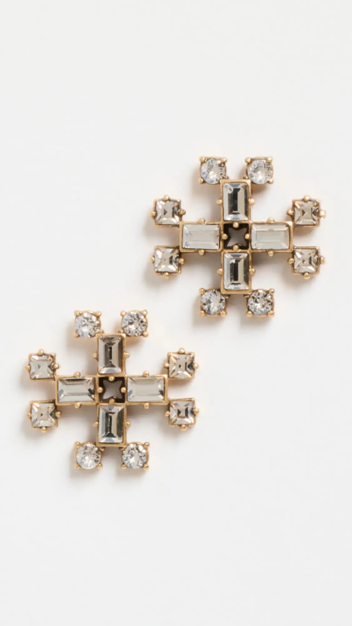 Crystal Stud Earrings | Shopbop