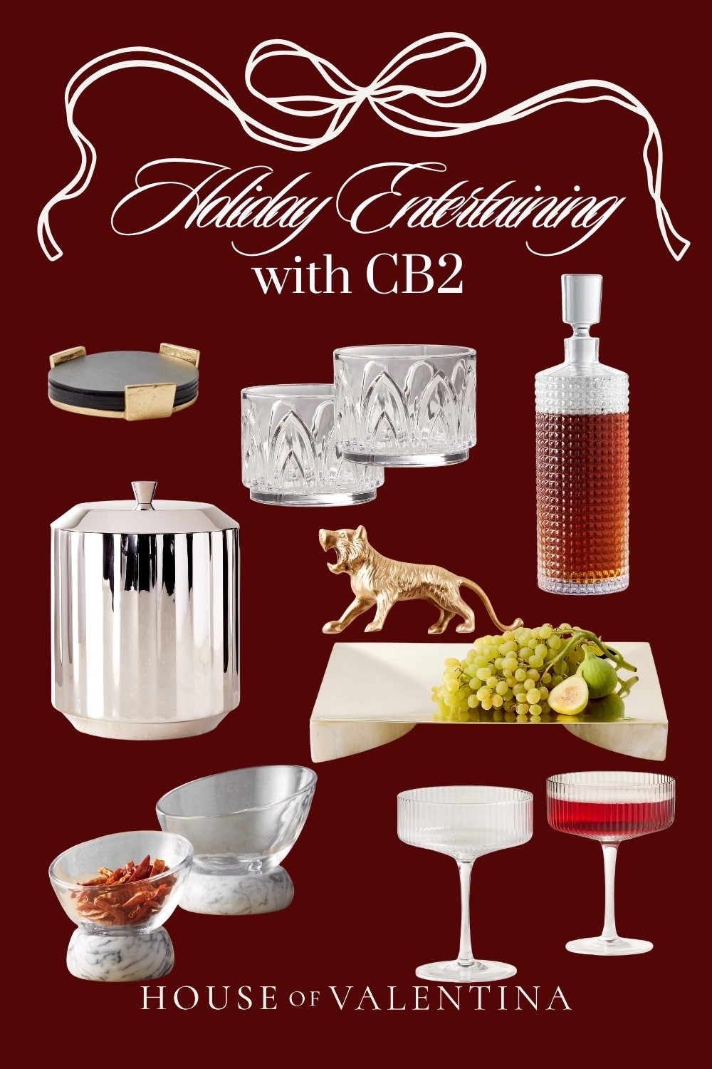 Holiday entertaining is officially on, and I’ve pulled together my favorite CB2 pieces to make hosting feel as gorgeous as it looks. ✨ From sculptural marble boards to crystal glassware and those insanely chic bar accents, these are the essentials that turn a simple gathering into a full-blown moment.
Modern, luxurious, and just the right amount of festive… exactly how I like it.
#cb2 #cb2holiday #cb2partner #ad #paidlink


#LTKHoliday #LTKSeasonal #LTKHome