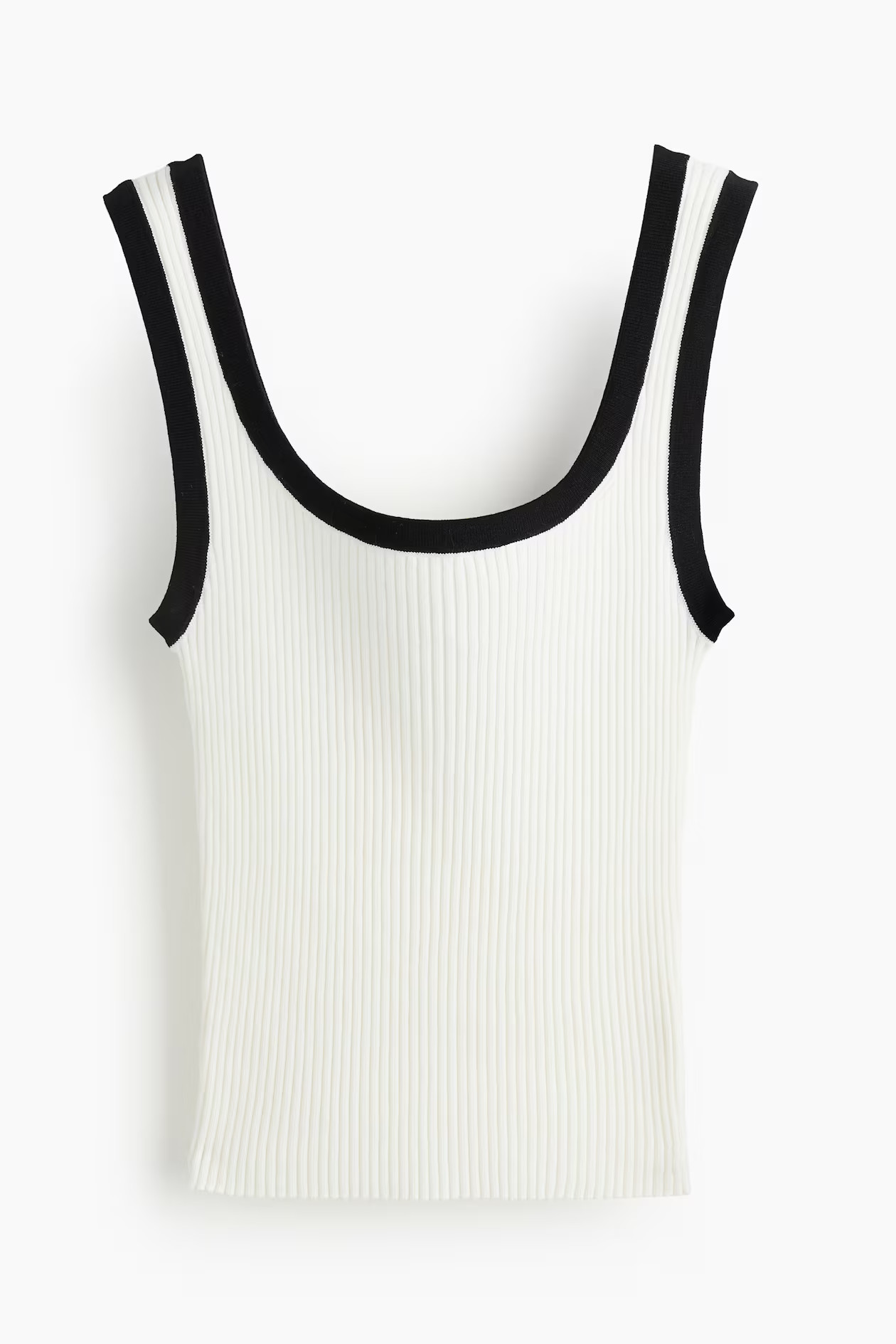 Rib-knit Tank Top | H&M (US + CA)
