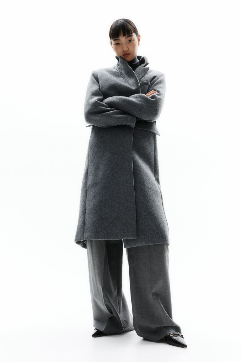 Einreihiger Mantel | H&M (DE, AT, CH, NL, FI)