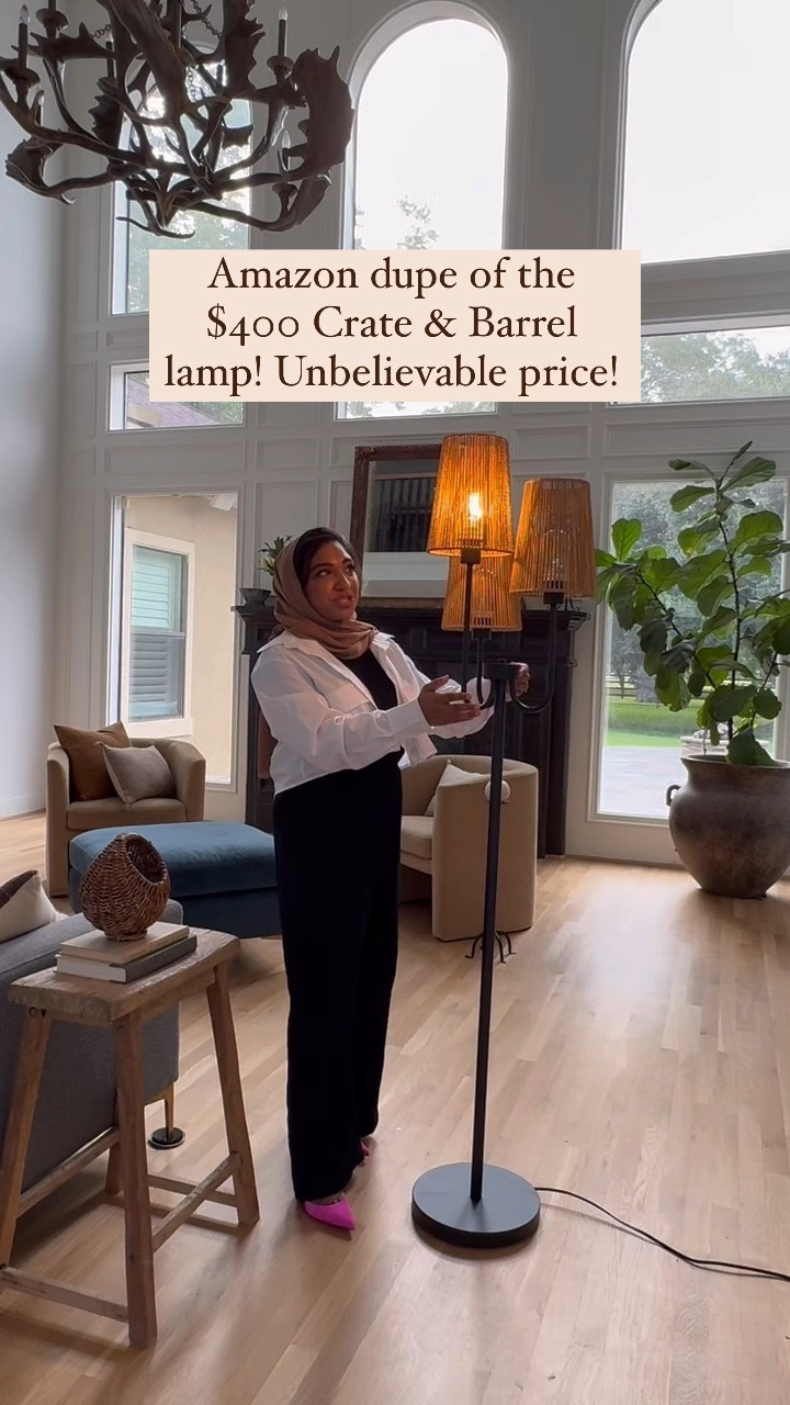 My current favorite Amazon purchase is this crate and barrel lamp dupe! I can’t believe the price! #amazon 

#LTKSaleAlert #LTKSeasonal #LTKHome