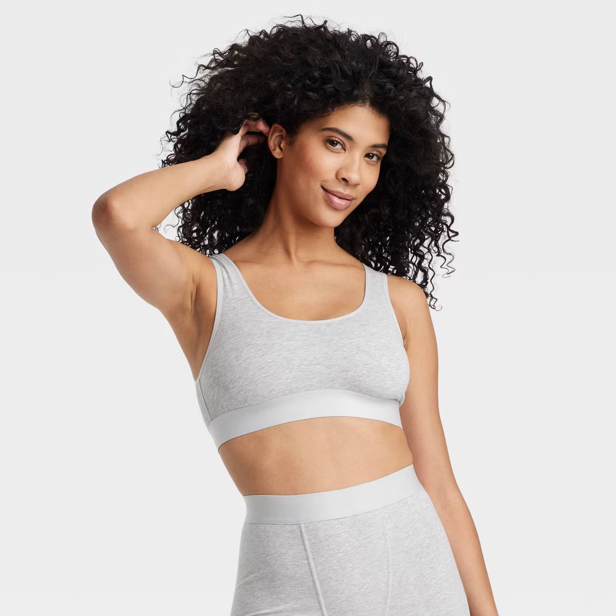 Women's Cotton Stretch Unlined Scoop Bralette - Auden™ | Target