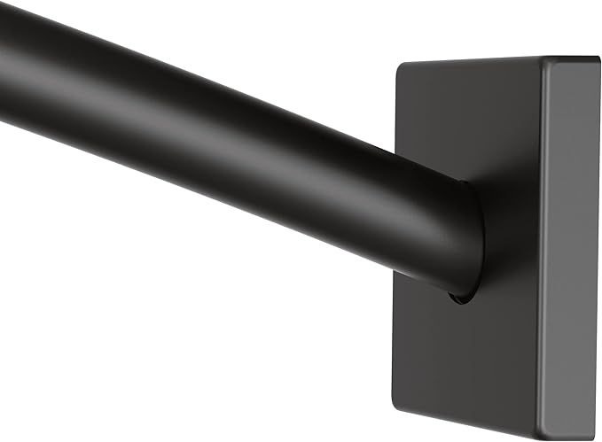 Moen Triva Matte Black Adjustable 54 to 60-Inch Curved Shower Curtain Rod, CSR2168BL | Amazon (CA)