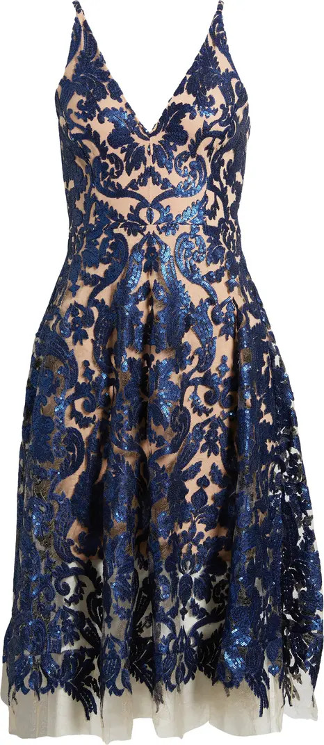 Blair Embellished Fit & Flare Cocktail Dress | Nordstrom