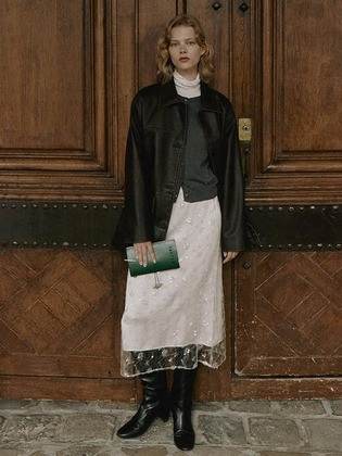 H line Spangled long Skirt SW3AS317-91 | (주)더블유컨셉코리아/W Concept(KR)