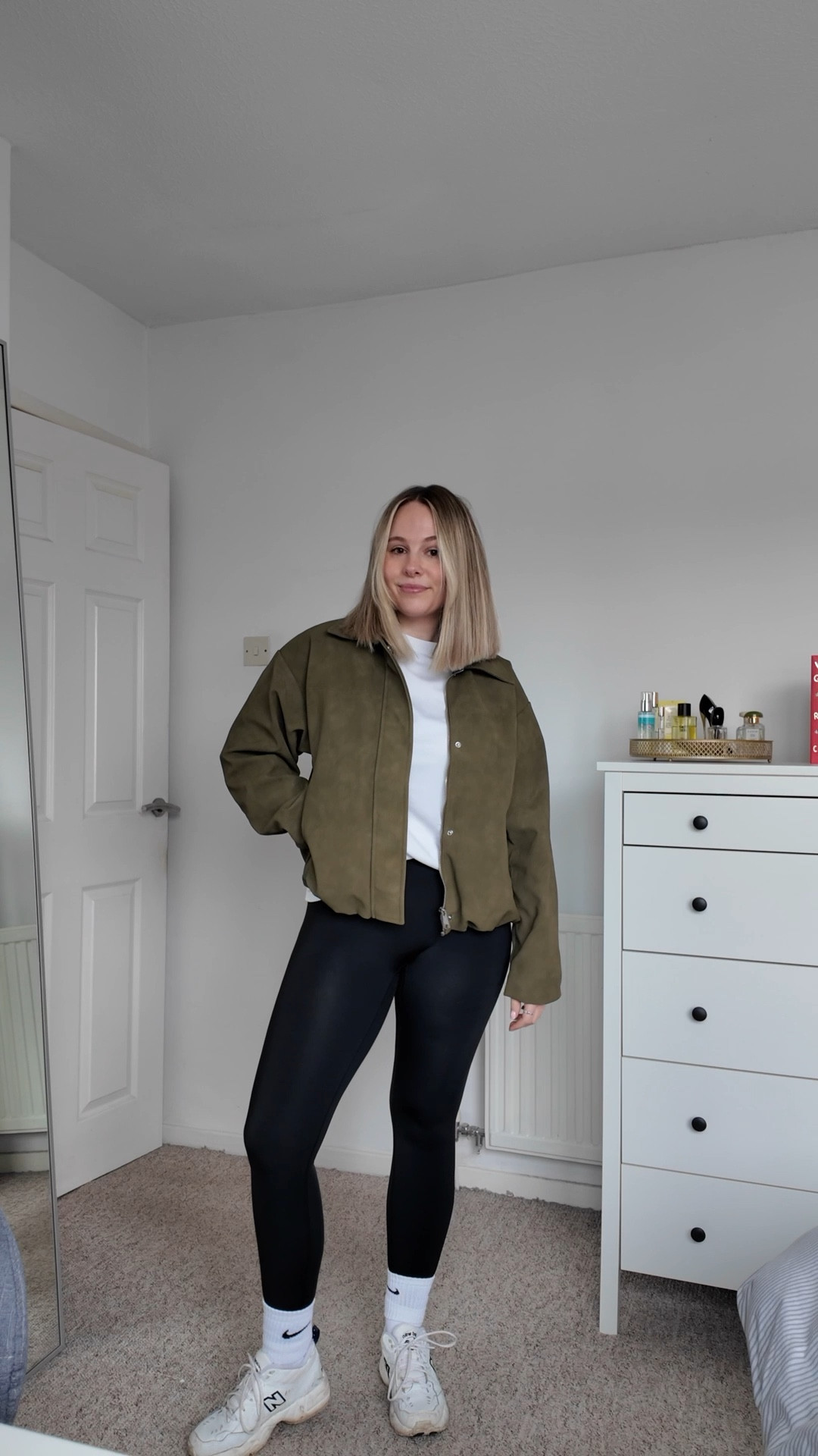 super easy early spring outfit!! My cost per wear on this jacket has been crazy, it’s sooo nice and a really good price 🥰 

#LTKuk #LTKspring #LTKmidsize