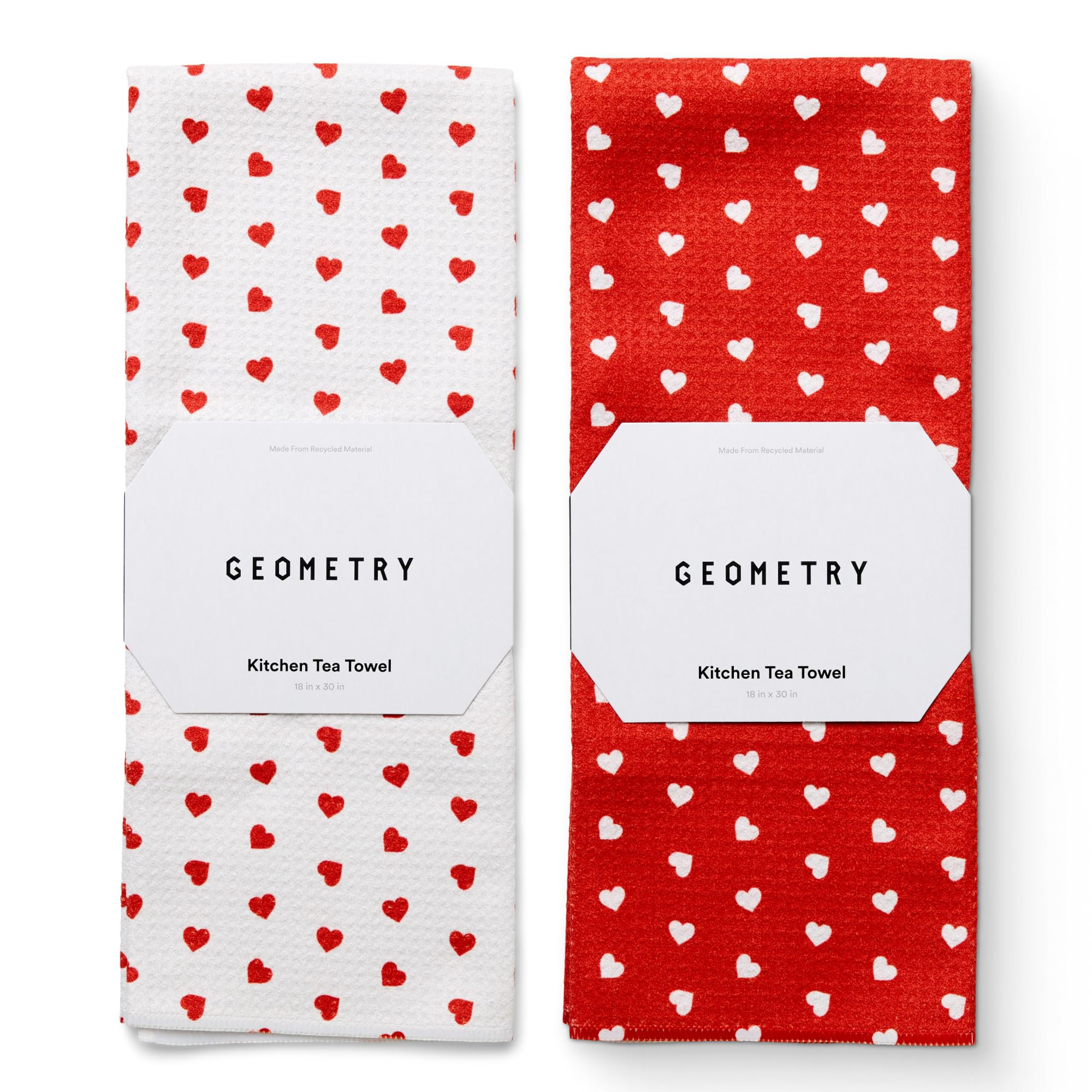 GEOMETRY Kitchen Towels - Quick Dry Microfiber Cloth Dish Towels for Kitchen Drying - Premium Qui... | Amazon (US)