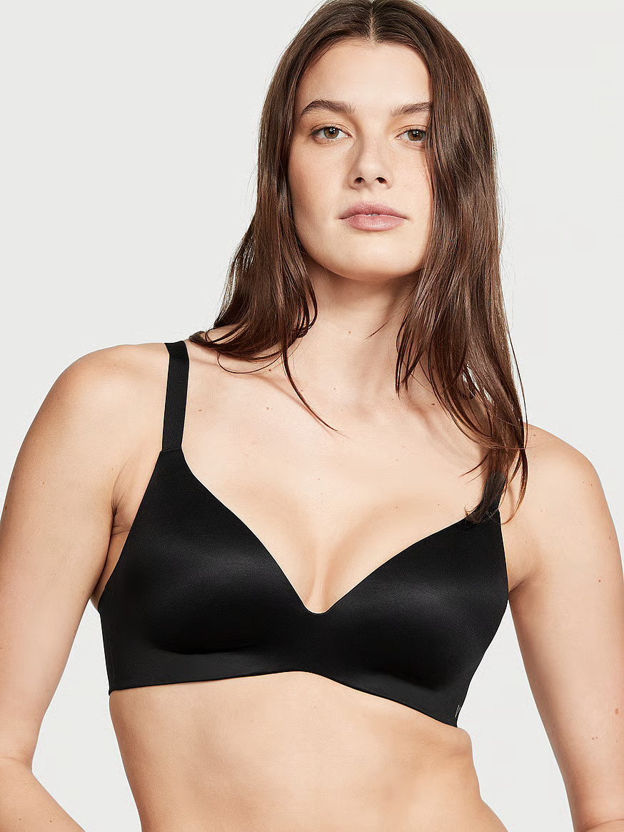 Buy Infinity Flex Perfect Shape Wireless Push-Up Bra, Purest Pink - Order Bras online - Victoria'... | Victoria's Secret (US / CA )