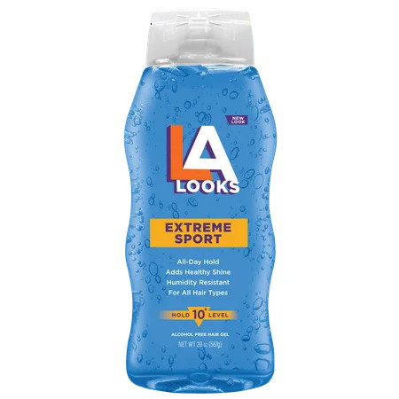 L.A. LOOKS Extreme Sport Tri-Active Hold Gel for All Hair Types Men 20 oz | Walmart (US)
