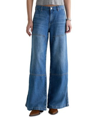 Stella Low Slung Palazzo Jeans in Galaxy | Bloomingdale's (US)